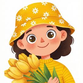 Иллюстрация для открытки