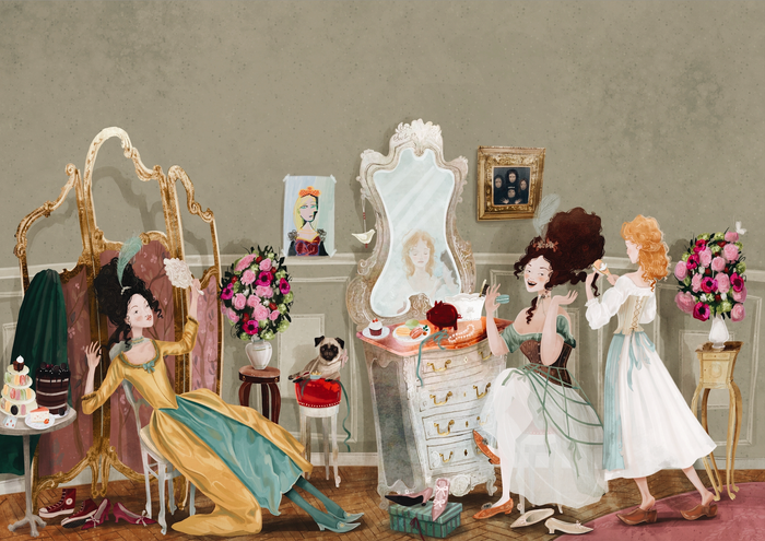 Золушка и сестры.