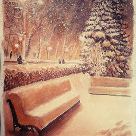 Зимний вечер 