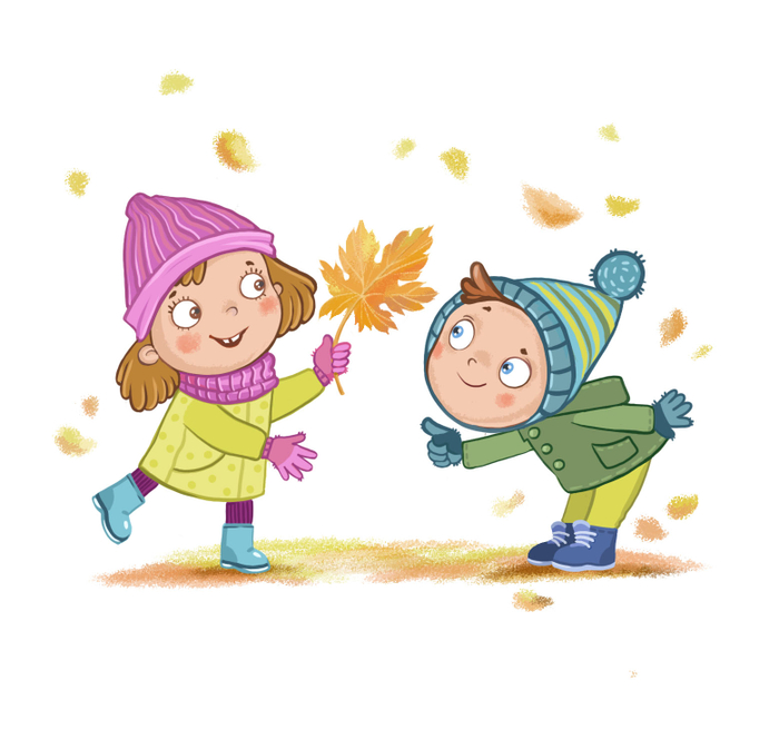 Малыши и осень 🍁