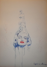 Совершенство, созданное путём симбиоза красоты Венеры Милосской и Мэрилин