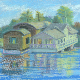 Дебаркадеры в ЦПКиО