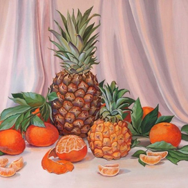 Натюрморт с ананасами