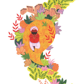 Титульный разворот сборника Индийских сказок