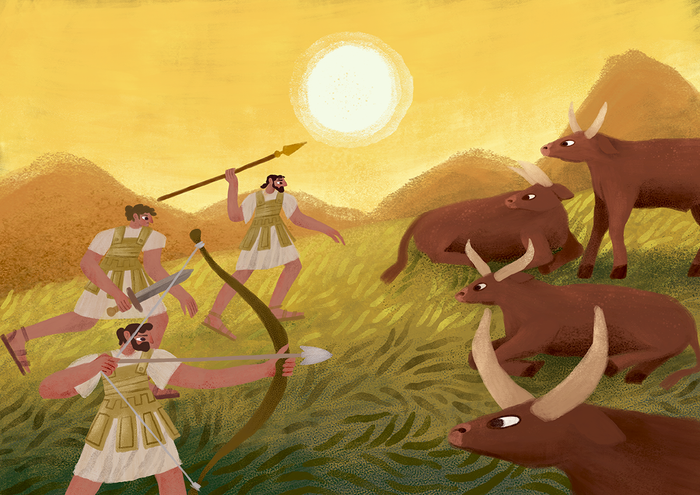 Быки Гелиоса