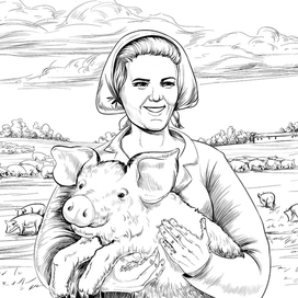 Этикетка для колбасы