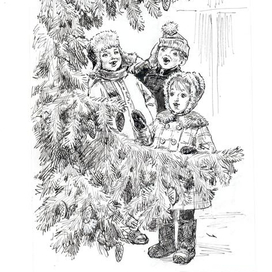 Графическая иллюстрация к книге "Времена года"