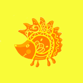 Пряничный ежик