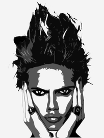 Портрет поп-арт