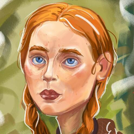 Портрет персонажа из сериала