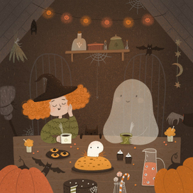 Хэллоуинское чаепитие