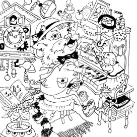 Кот пианист