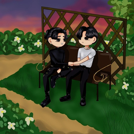 вечер в парке