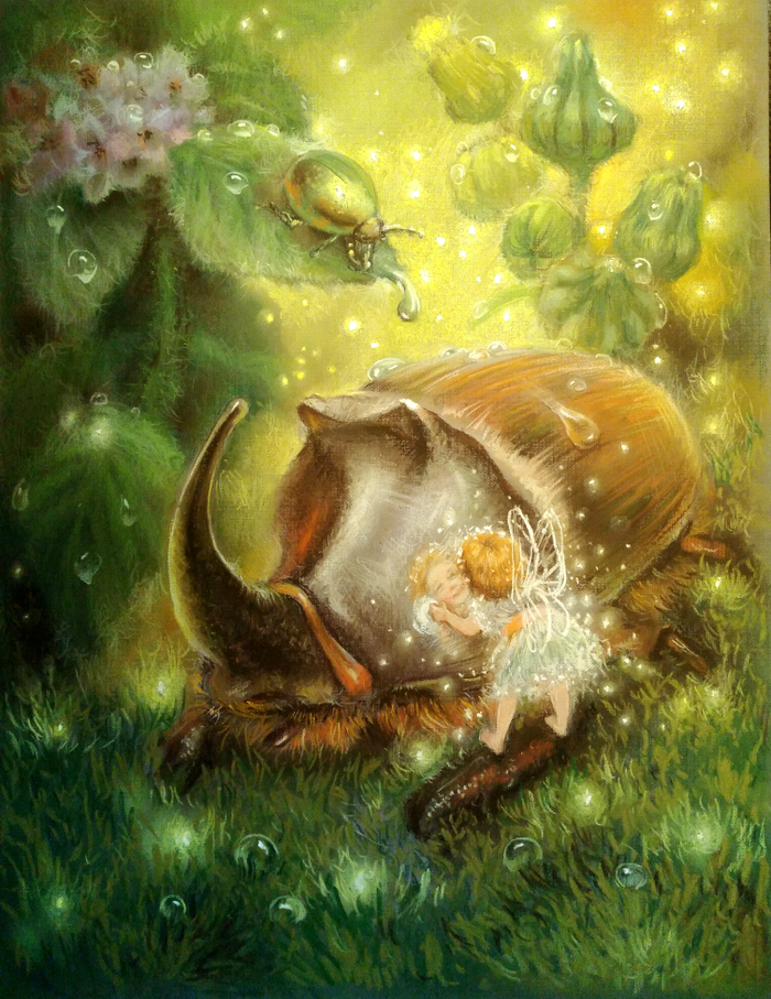 Фея и Жук-Носорог