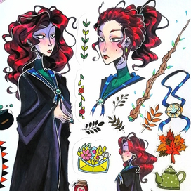 Harry Potter fan-char