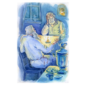 Иллюстрация .Купцы.