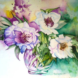 Яркий букет