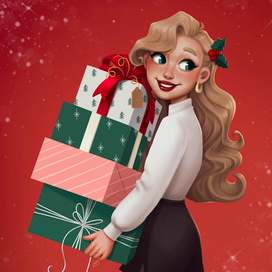 christmas girl 