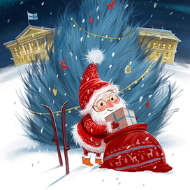 Новогодняя открытка