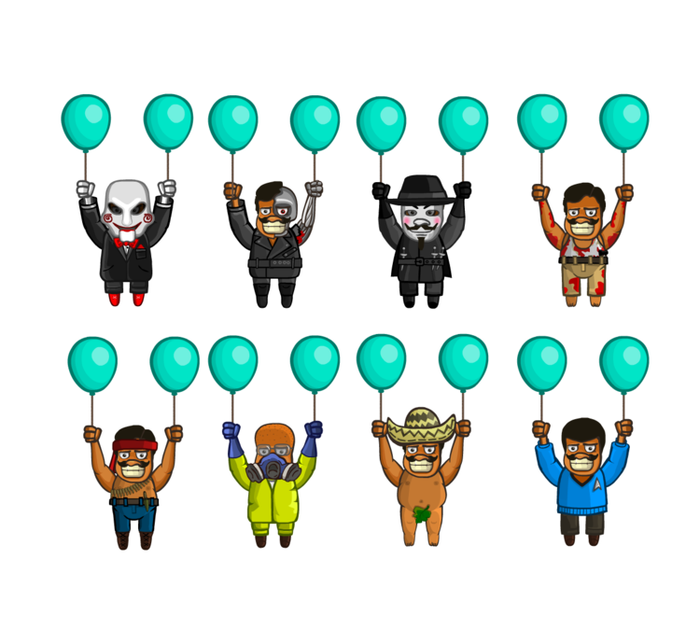 костюмы для персонажа