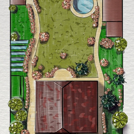 Ландшафтный дизайн участка