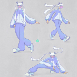 Chinese School Girl | Character design