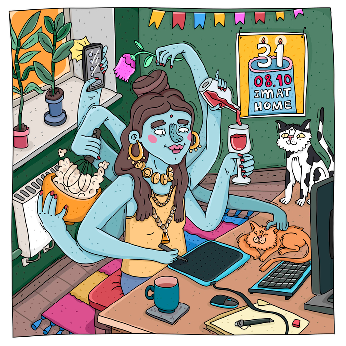 энергия 8 рук