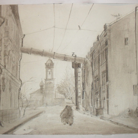 Эскиз к рассказу Улицкой "Народ избранный"