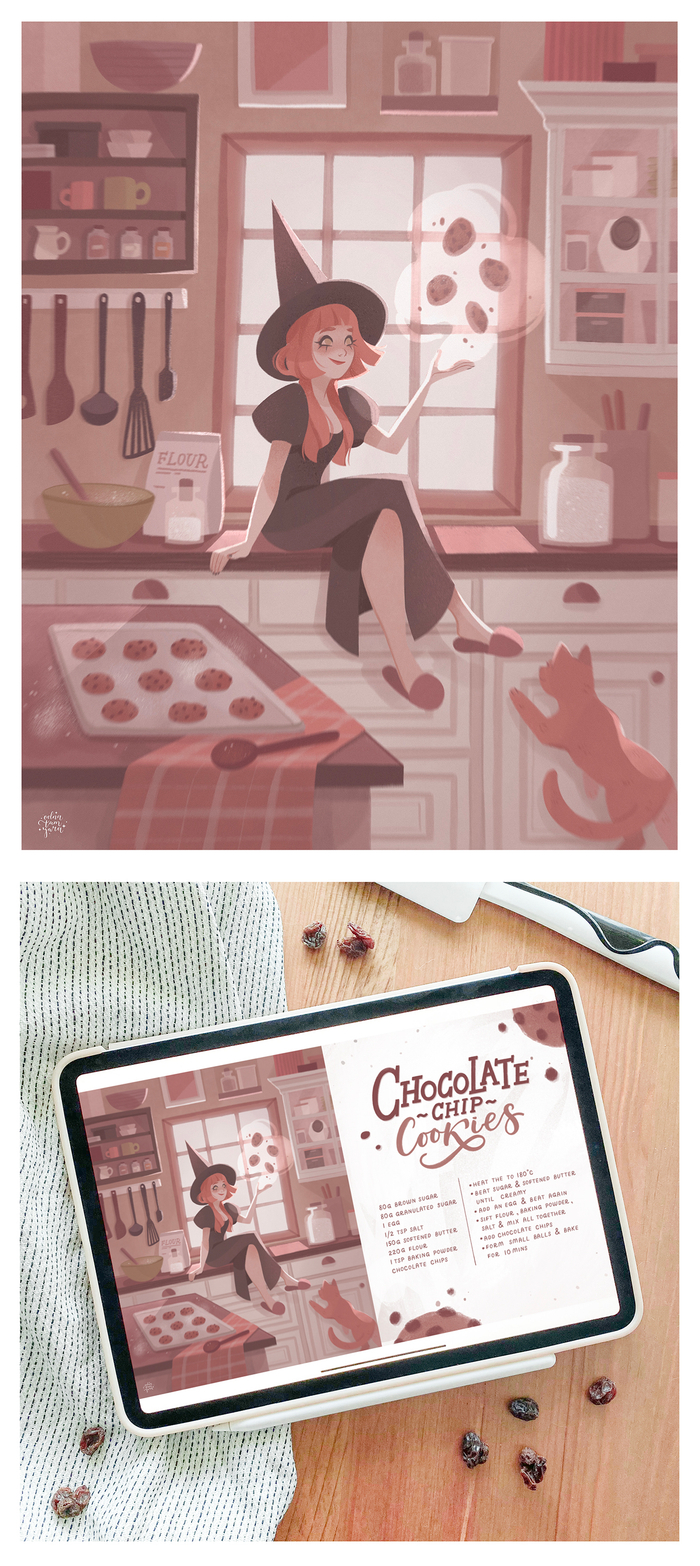 Рецепт ведьминского печенья | Книга рецептов