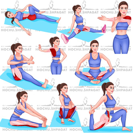 Персонаж для фитнесс аккаунта