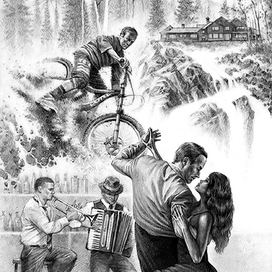 Иллюстрация к произведению К. Стогния.