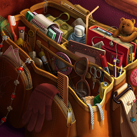 сумка. ай-спай дли игры в жанре hidden object