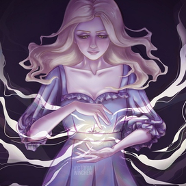 Во тьме/ волшебница за работой