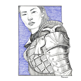 Воин из города, залитого солнцем. 