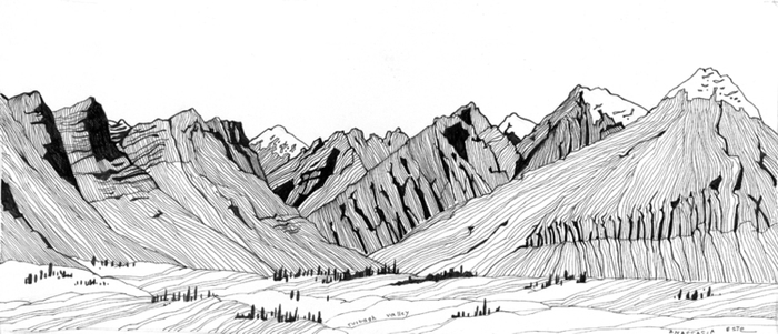 Горы. Тюльбах. Южная Африка