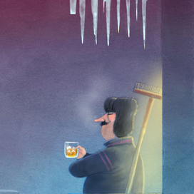 Виски со льдом