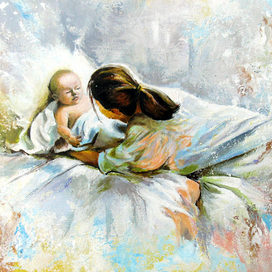 мама с малышом