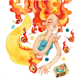 игра с огнем