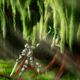 Рыцарь и Дриада 