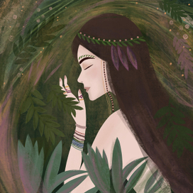 Лесная девочка