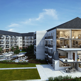 Вырезать раздел 3D идеи плана этажа