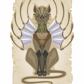 СТИМПАНК Кот