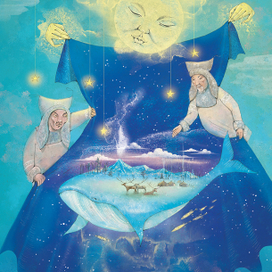 Сказка "Легенда о храбром богатыре Узоне и его возлюбленной Наюн"