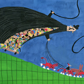 Иллюстрация к "Пиноккио".