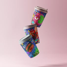 Дизайн бумажных стаканчиков