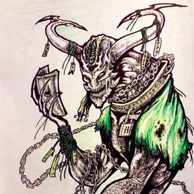 демон ключ-замок