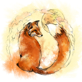 The Fox and The Moon