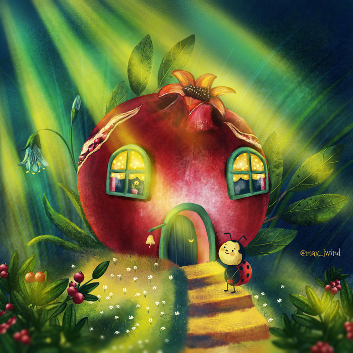 Фруктовый домик