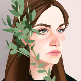 Портрет по плечи