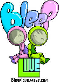 Логотип нетлэйбл "BleepLove"